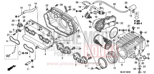 AIR CLEANER CB1300A5 de 2005